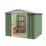 Yardmaster  7' 6" x 9' (Nominal) Apex Metal Shed Green