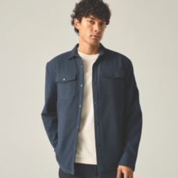 Regatta Spennith  Shacket Navy/Dusky Blue X Large 43-44" Chest