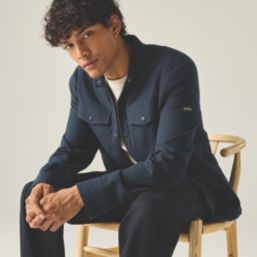 Regatta Spennith  Shacket Navy/Dusky Blue X Large 43-44" Chest