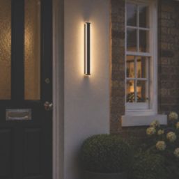 Eglo Neviano Outdoor LED Wall Light Black 3.7W 1200lm