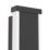 Eglo Neviano Outdoor LED Wall Light Black 3.7W 1200lm