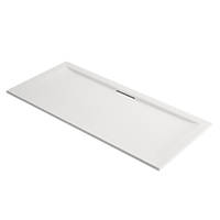 Mira Flight Level Safe Rectangular Shower Tray White 1500 x 800 x 25mm