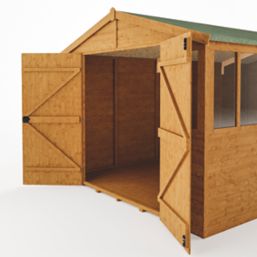 Rowlinson  9' x 15' (Nominal) Apex Shiplap T&G Timber Workshop