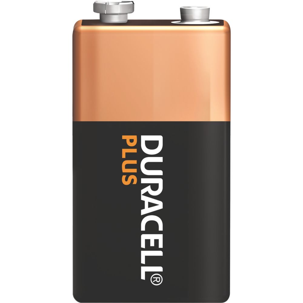 Duracell Plus Alkaline Battery - 9V