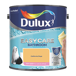 Dulux Easycare Soft Sheen California Days Emulsion Bathroom Paint 2.5Ltr