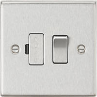 Knightsbridge CS63BC 13A Switched Fused Spur  Brushed Chrome