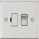 Knightsbridge CS63BC 13A Switched Fused Spur  Brushed Chrome