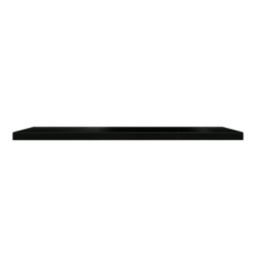 RB UK Black Twin Slot Shelves 600mm x 250mm x 19mm