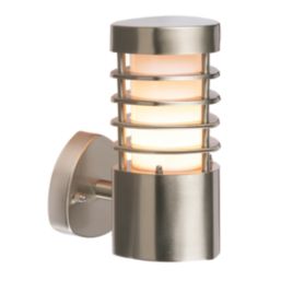 Saxby Bliss Outdoor Wall Light Brushed Stainless Steel