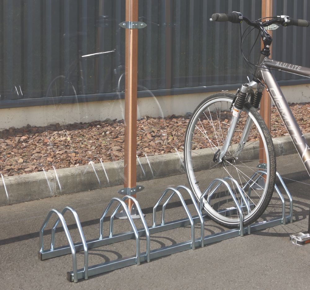 Mottez Zinc 5 Bike Rack