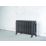 Arroll 470mm x 834mm 3070BTU Pewter Cast Iron 3 Column Radiator