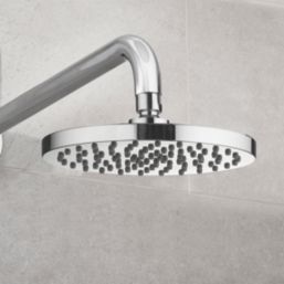 Aqualisa Visage Q Gravity-Pumped Rear-Fed Chrome Thermostatic Single Outlet Concealed Smart Shower with Fixed Head