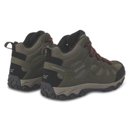 Regatta Edgepoint IV Mid Size 8  Olive Night / Burnt Umber Waterproof  Non Safety Work Boots