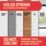 Command Self-Adhesive Picture Hanging Strips Small/Medium 12 Piece Set