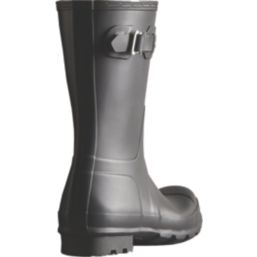 Hunter  Size 8  Black Non Safety Wellies
