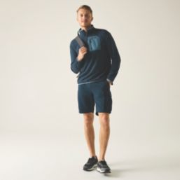 Regatta Frankie Half Zip Fleece Navy / China Blue Small 42.5" Chest