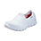 Skechers Sure Track Metal Free Womens Slip-On Non Safety Shoes White Size 5