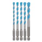 Bosch Expert Hex Shank Multi-Material Drill Bits 5 Piece Set