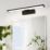 Eglo Pandella 1 40mm LED Bathroom Mirror Light Black 7.4W 900lm