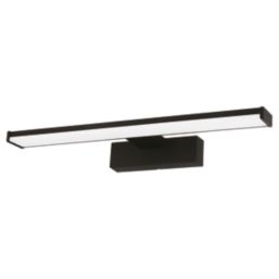 Eglo Pandella 1 40mm LED Bathroom Mirror Light Black 7.4W 900lm