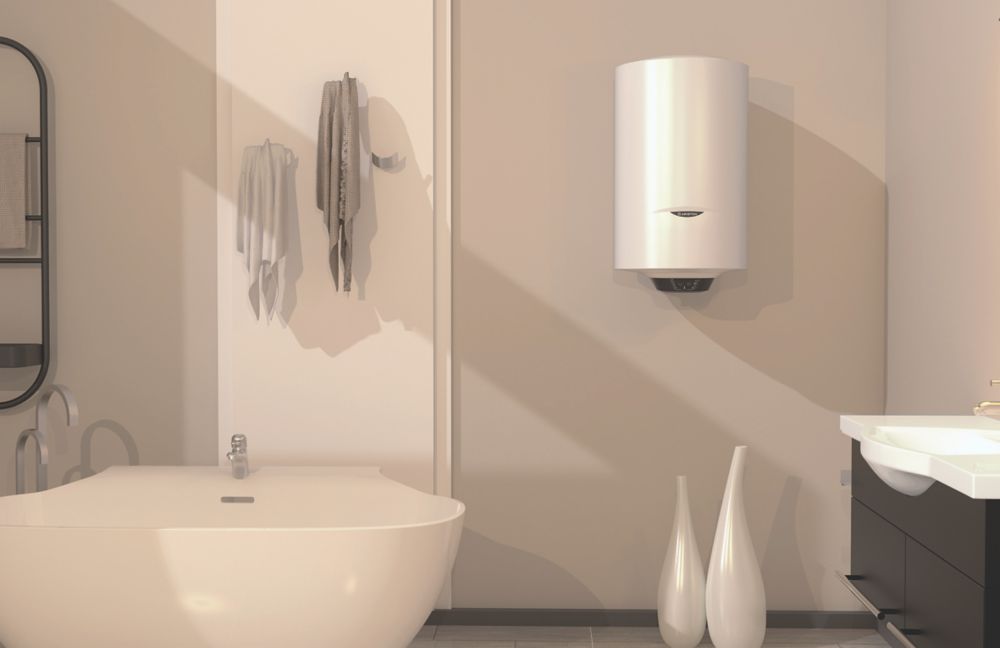 Ariston Pro 1 Eco 100 Electric Storage Water Heater 3kW 100Ltr - Screwfix