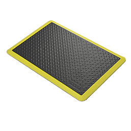 COBA Europe COBAelite Diamond Anti-Fatigue Floor Mat Black 0.9m x 0.6m x 18mm