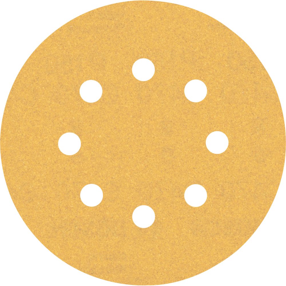 Bosch Expert C470 150 Grit 8Hole Punched Wood Sanding Discs 125mm 50