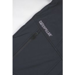CAT Mercury  Soft Shell Work Jacket Black Large 42-44" Chest