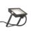 Saxby Salde Outdoor LED Flood Matt Black 30W 2400lm