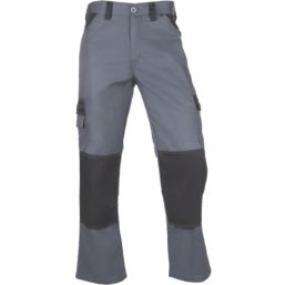 Dickies  Work Trousers Grey 34" W 34" L