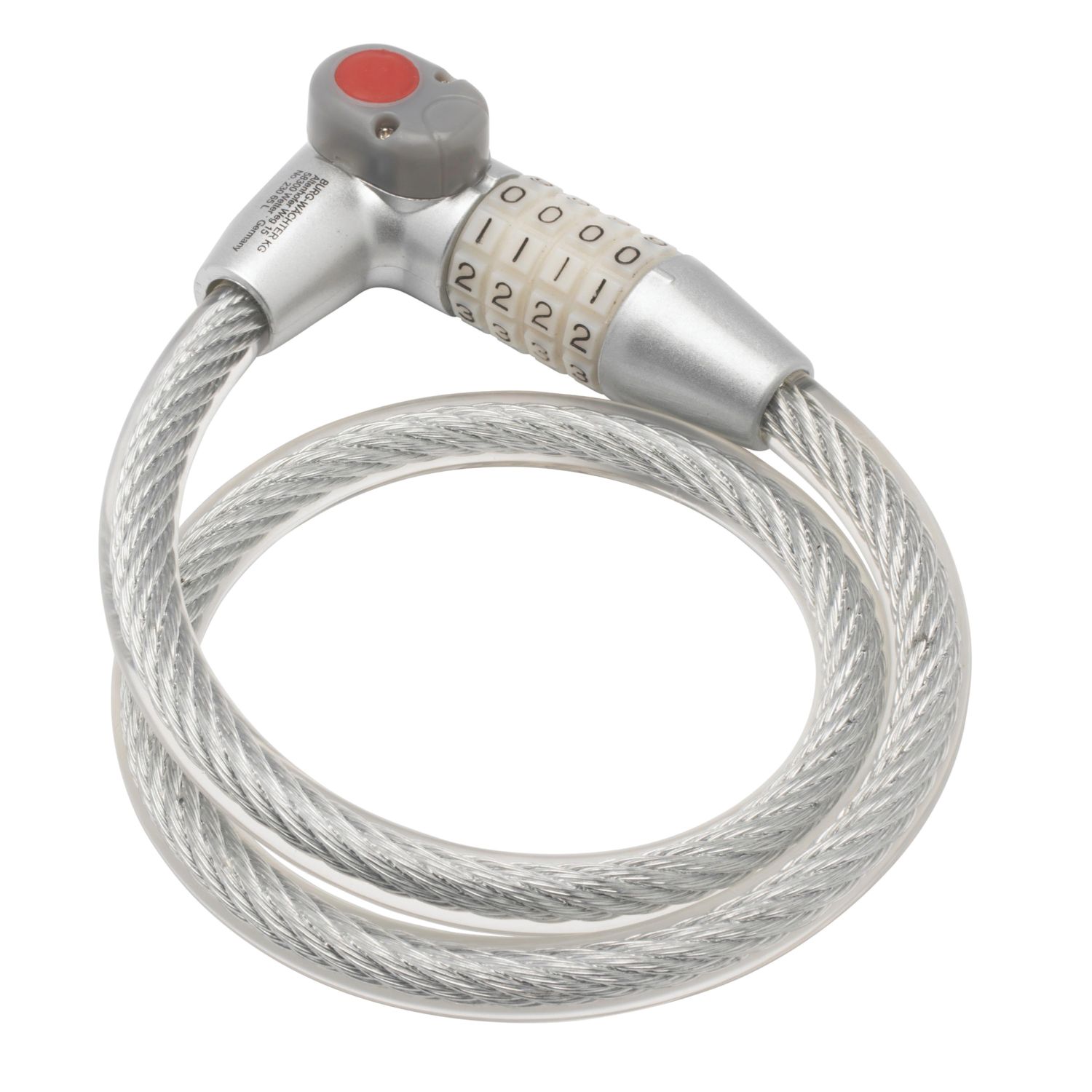 Burg-Wachter Plastic LED Security Cable 65cm x 1.2cm (759YY)
