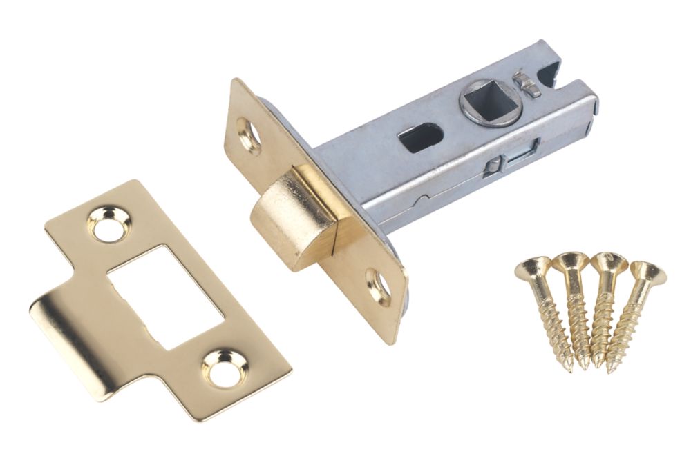 Smith & Locke Electro Brass Tubular Mortice Latch 66mm Case 45mm
