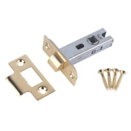 Smith & Locke Electro Brass Tubular Mortice Latch 66mm Case - 45mm Backset