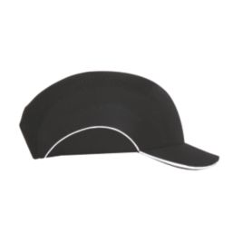 JSP HardCap Short Peak Bump Cap Black