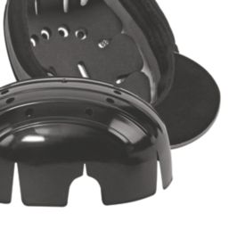 JSP HardCap Short Peak Bump Cap Black One Size