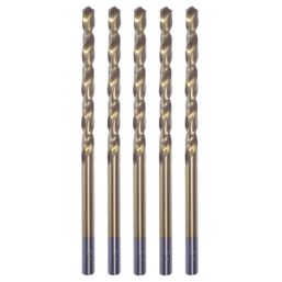 Erbauer  Straight Shank Metal Drill Bits 6mm x 139mm 5 Pack