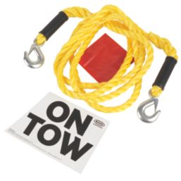 Ring 3.5 Tonne Heavy Duty Tow Rope 4m - Screwfix