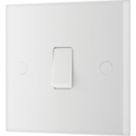 British General 900 Series 20A 1-Gang DP Control Switch White