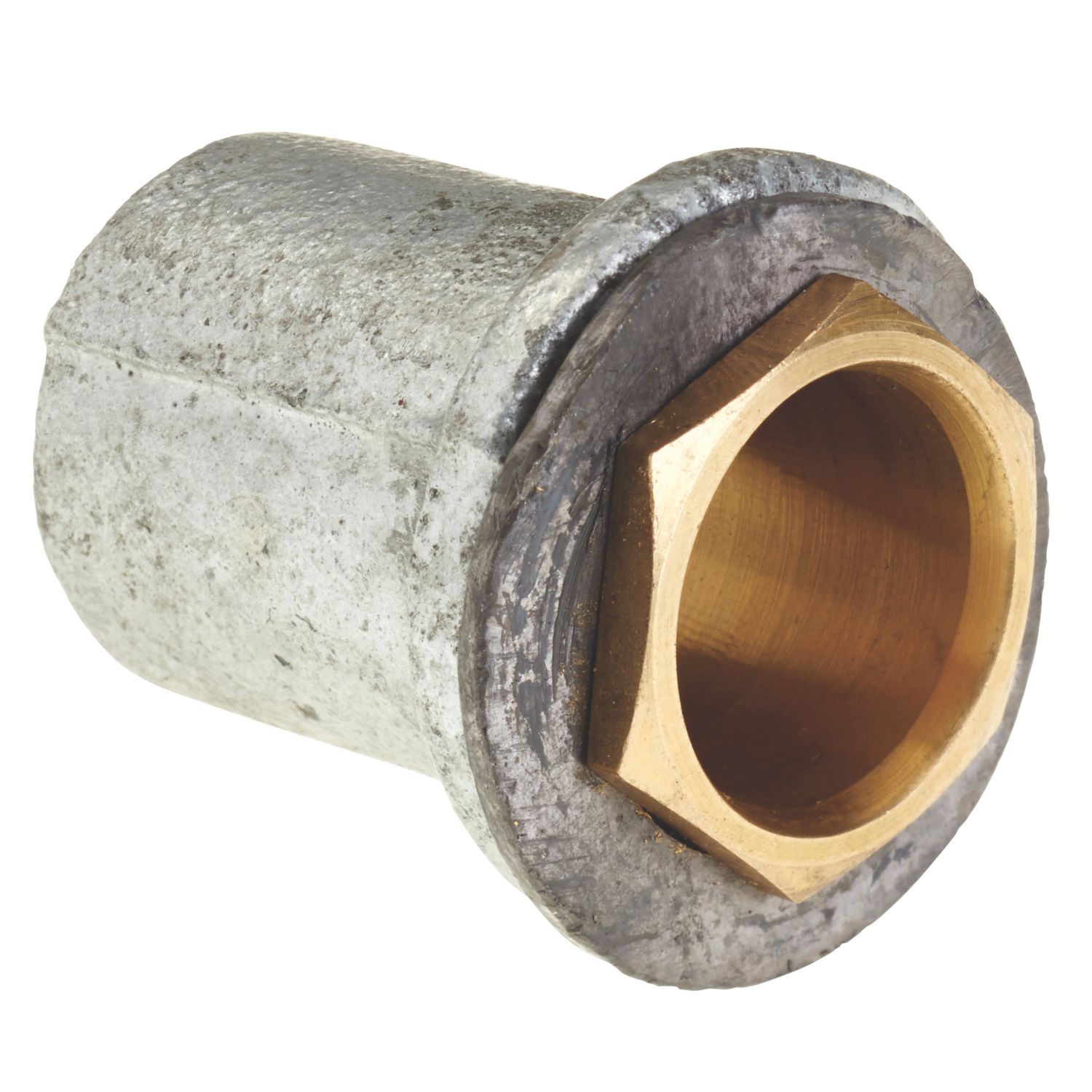 Deta Flanged Conduit Couplers 25mm Silver 10 Pack (7609J)