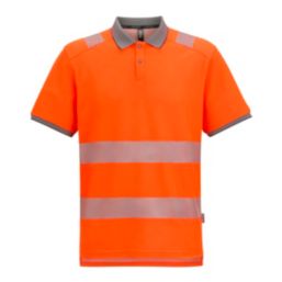 Regatta Pro Comfort Hi-Vis Polo Orange Medium 40" Chest
