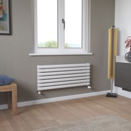 Ximax Fortuna 410mm x 1000mm 1543BTU White Horizontal Designer Radiator