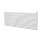 Ximax Fortuna 410mm x 1000mm 1543BTU White Horizontal Designer Radiator