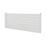 Ximax Fortuna 410mm x 1000mm 1543BTU White Horizontal Designer Radiator