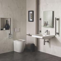 Ideal Standard Concept Freedom  Raised Height Back-to-Wall Toilet Pan