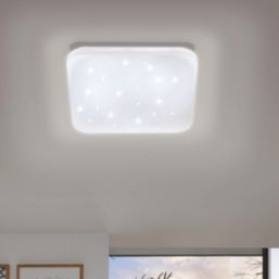 Eglo Frania LED Square Ceiling Light White 6W 1600lm