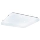 Eglo Frania LED Square Ceiling Light White 6W 1600lm