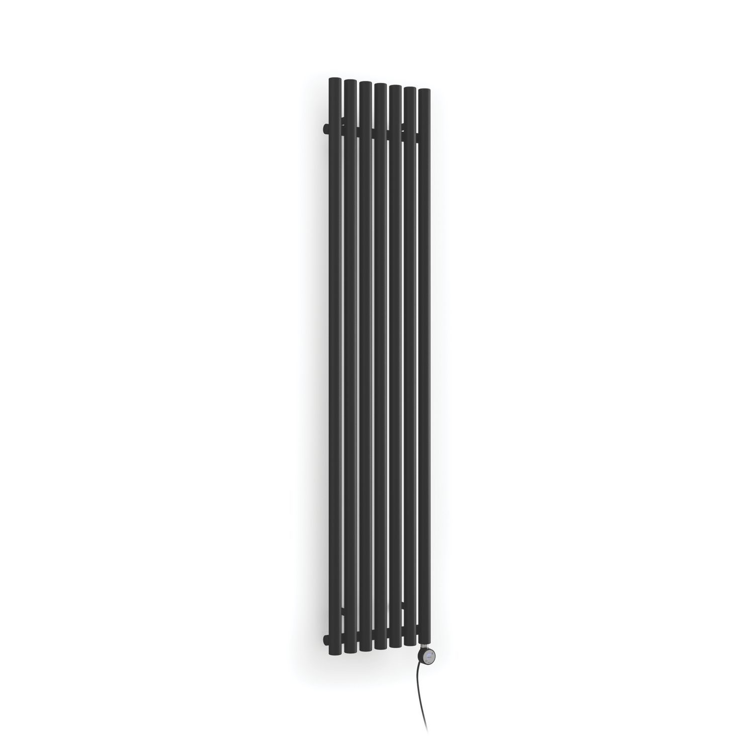 Terma Rolo 800W Electric Smart Designer Radiator 1800mm x 370mm Black 2728BTU (760RH)