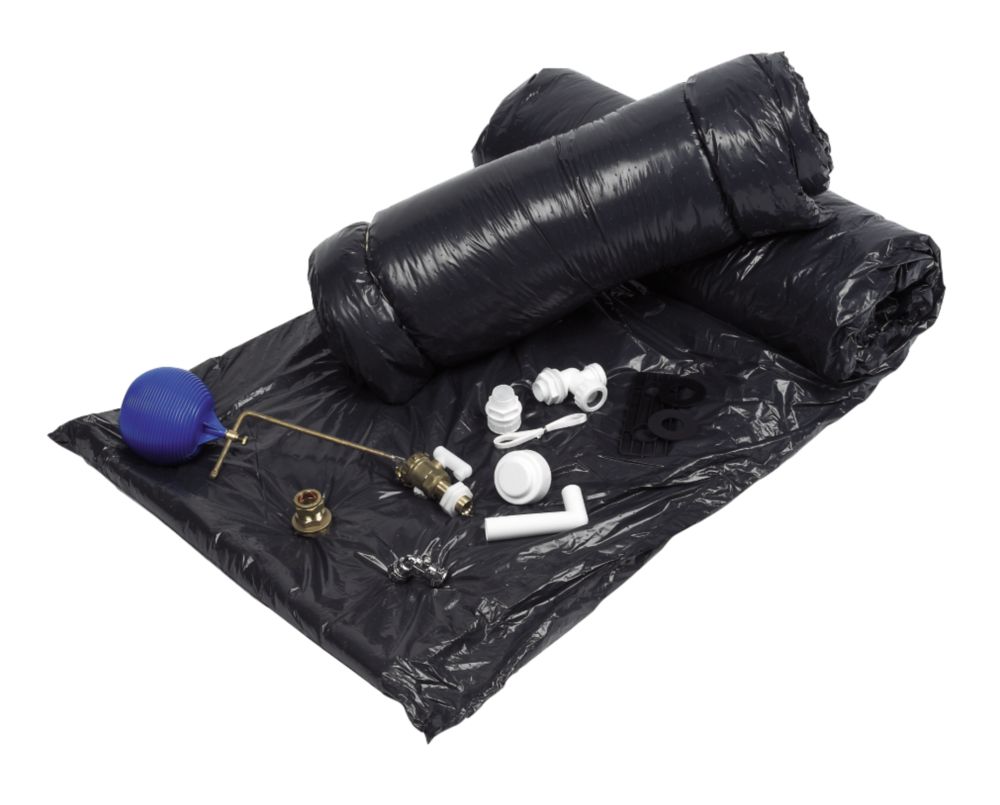 Polytank Cold Water Coffin Tank 70gallon (UK) 1650mm x 610mm x 500mm -  Screwfix