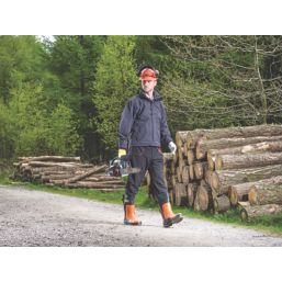 Oregon Yukon   Safety Chainsaw Wellies Orange / Black Size 13