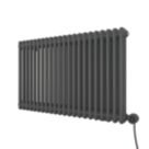 Azur Duke 900W 2-Column Electric Radiator 600mm x 1010mm Anthracite 3072BTU